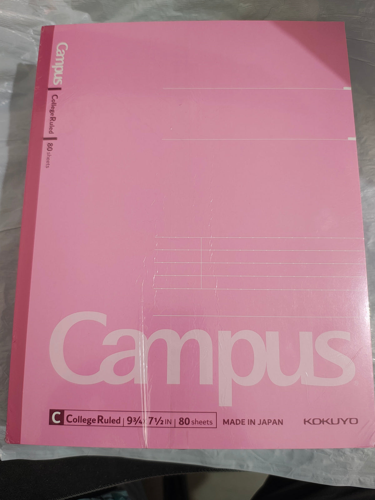 Libretas Kokuyo Campus tipo composición con rayado college