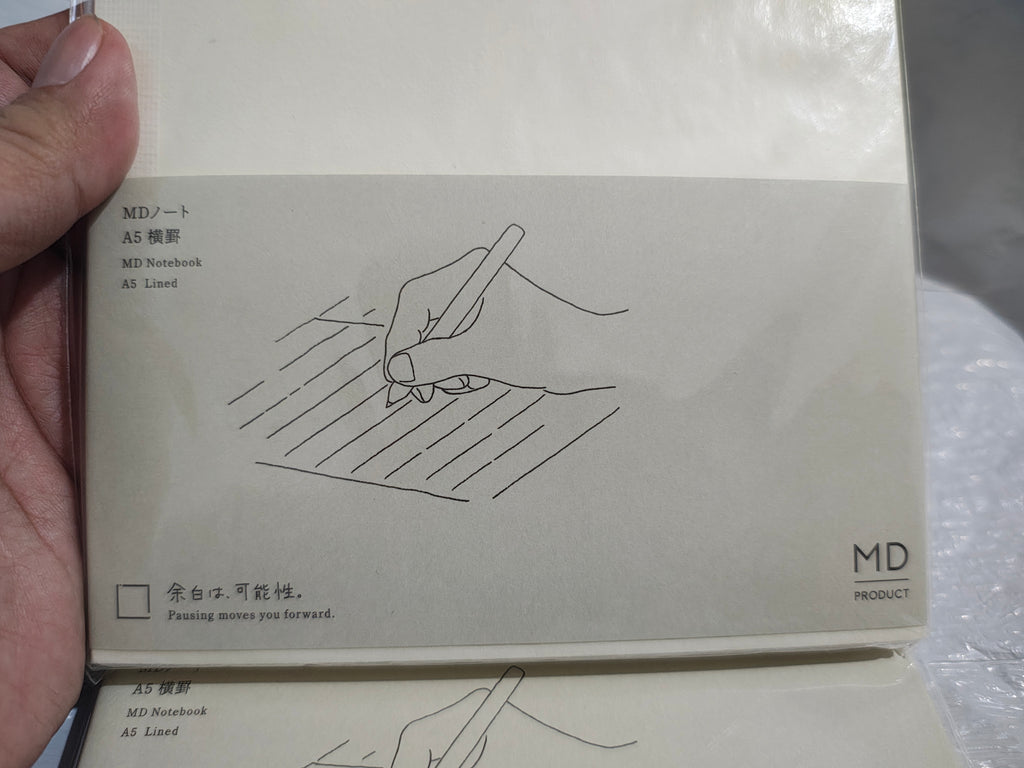 Faja del MD Notebook A5 rayado de Midori
